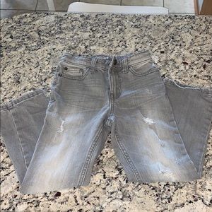 Boys gray Cat & Jack straight jeans. Size 6